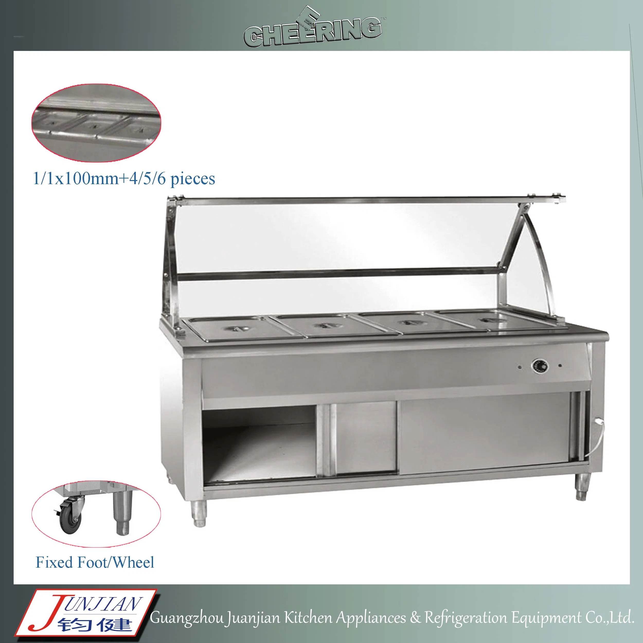 Commercial Refrigerated Prep Tables/Sandwich Refrigerator Cabinet for Sale 3 Doors