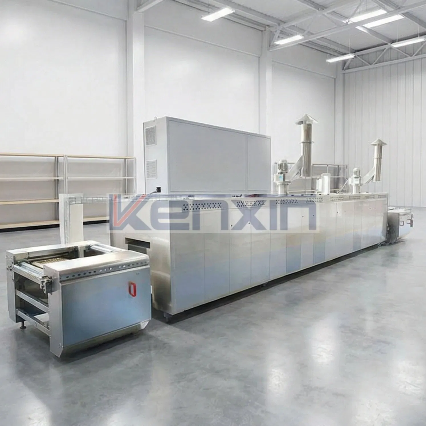 Gas Heating High Efficiency Commercial Tunnel Oven