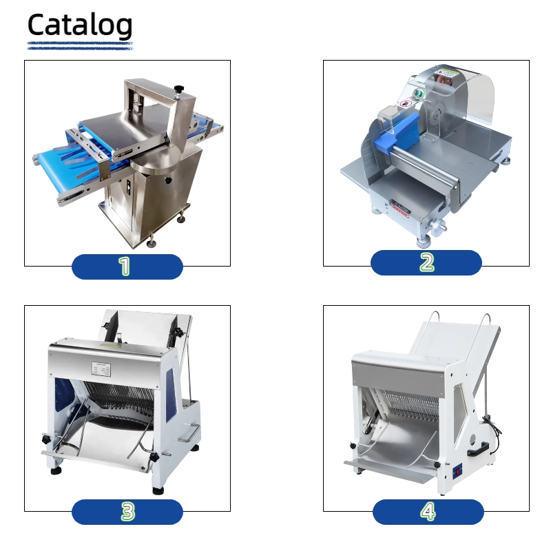 Hygienic Bread Slicer Matches Food Cutting Equipment Norms