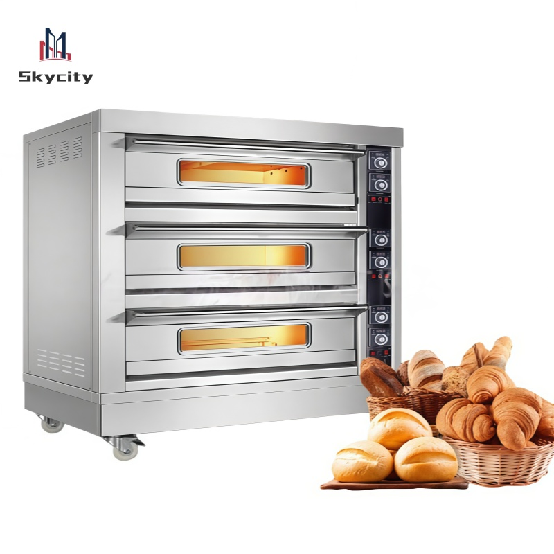 Tc-303di Industrial Commercial Electric Bread Pizza Baking Oven Machine