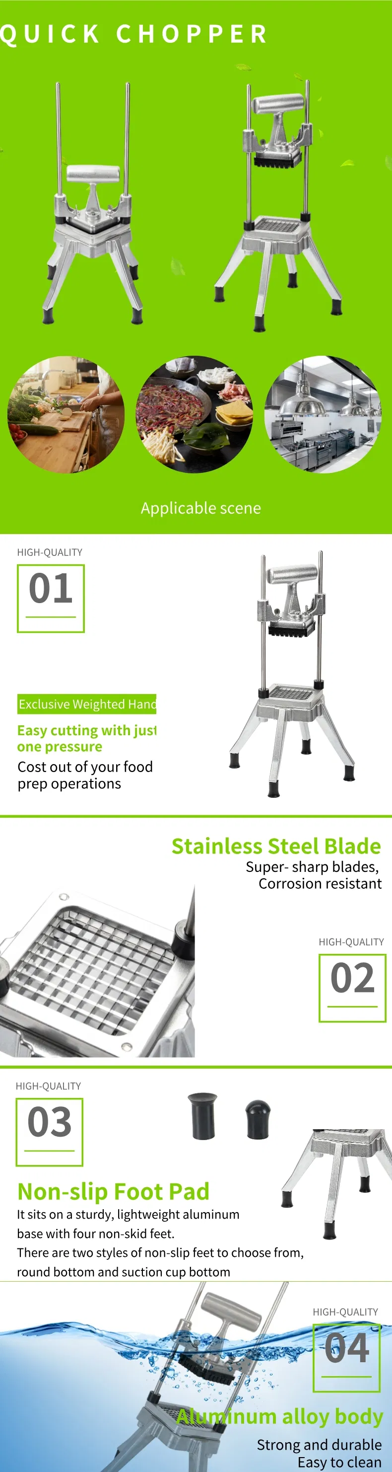 Professional Vegetable and Potato Cutter