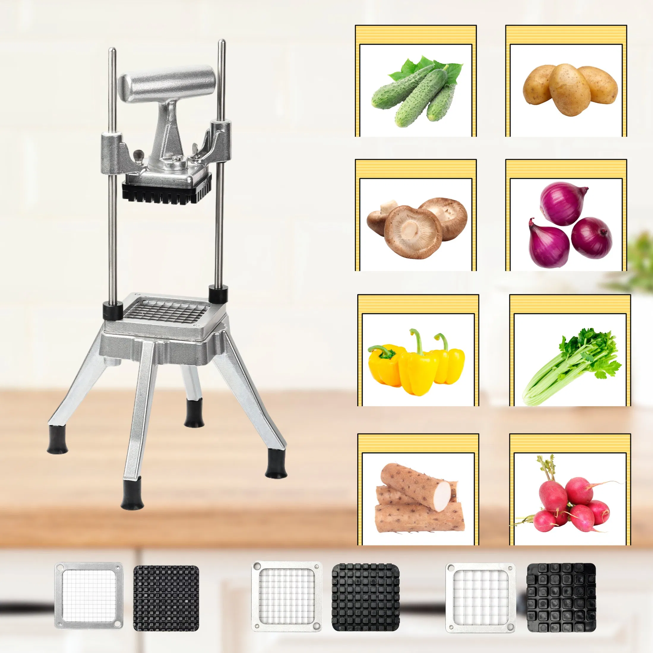 Commercial Use Hot-Selling Vegetable Processing Machine Eyuipment Cutter Chopper Slicer Dicer