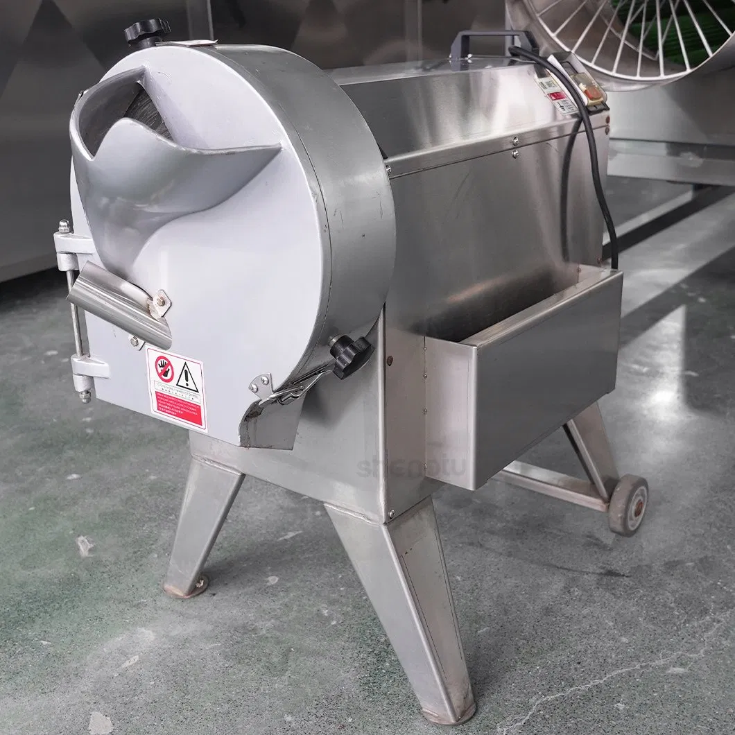 Commercial Multi-Function Electric Food Grade Stainless Steel Vegetable Cutter Slicer Industrial Fruit Slicing Chopping Machine for Restaurant Food Industry