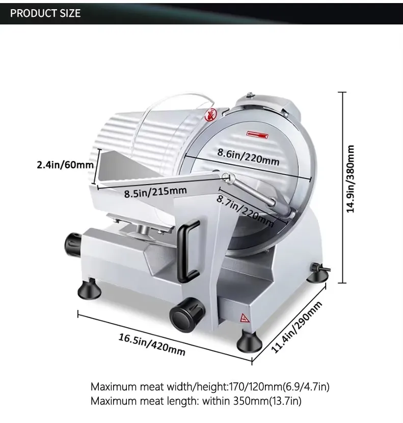 Meat Slicer Detail 3