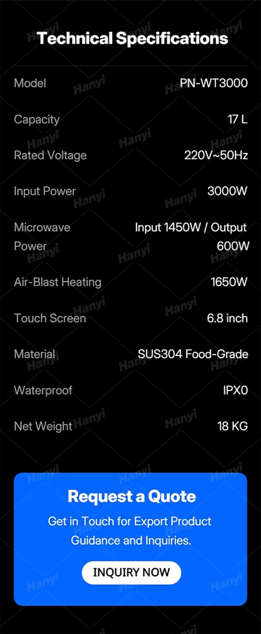 Commercial Oven Detail 6