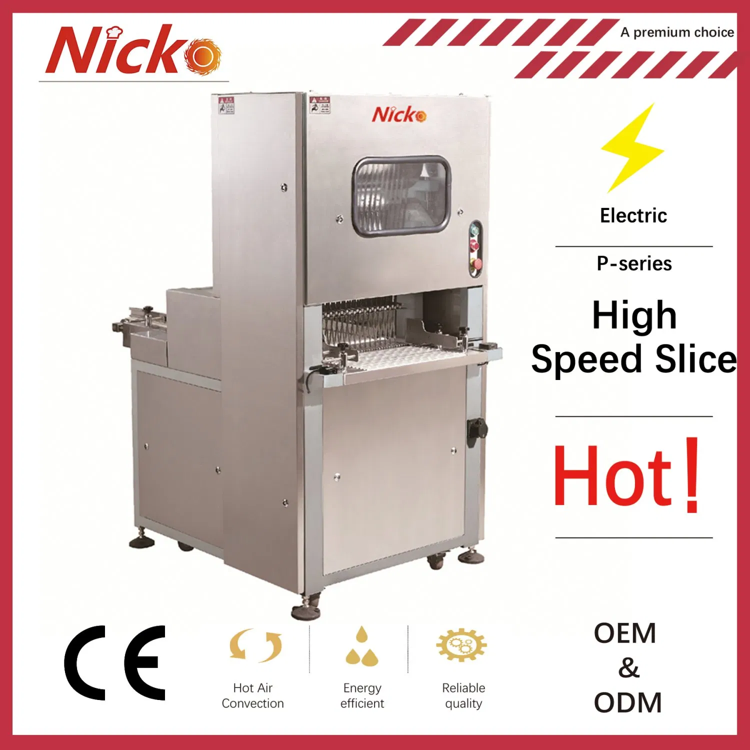 Automatic Commercial Toast Cutter and Bread Slicer Cake Cutter Series