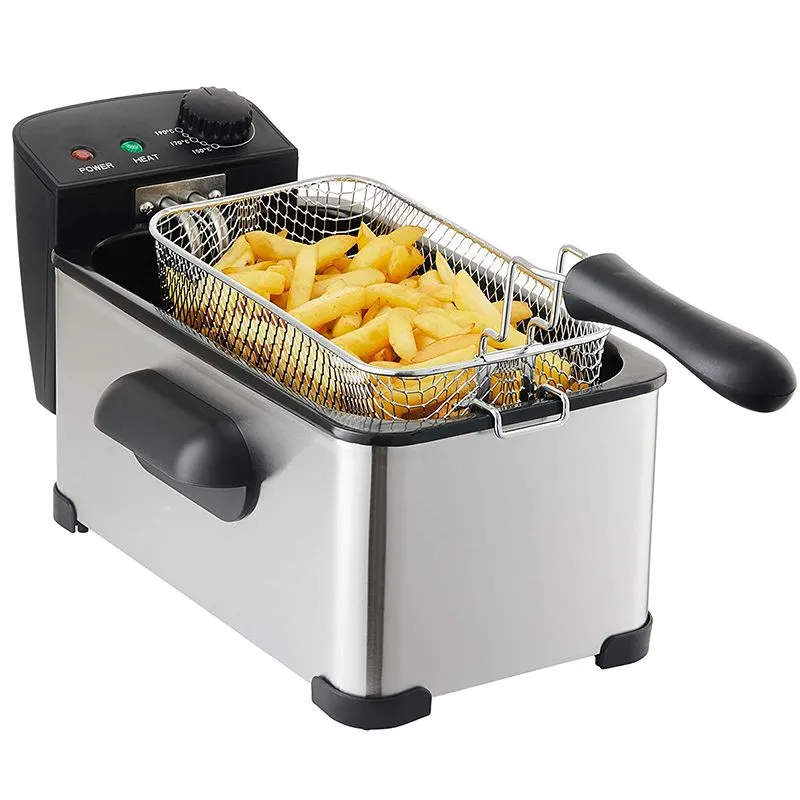 Commercial 3L Deep Fryer for Home Use, Single or Double Cylinder Screen Henny Penny Chicken Pressure Fryer