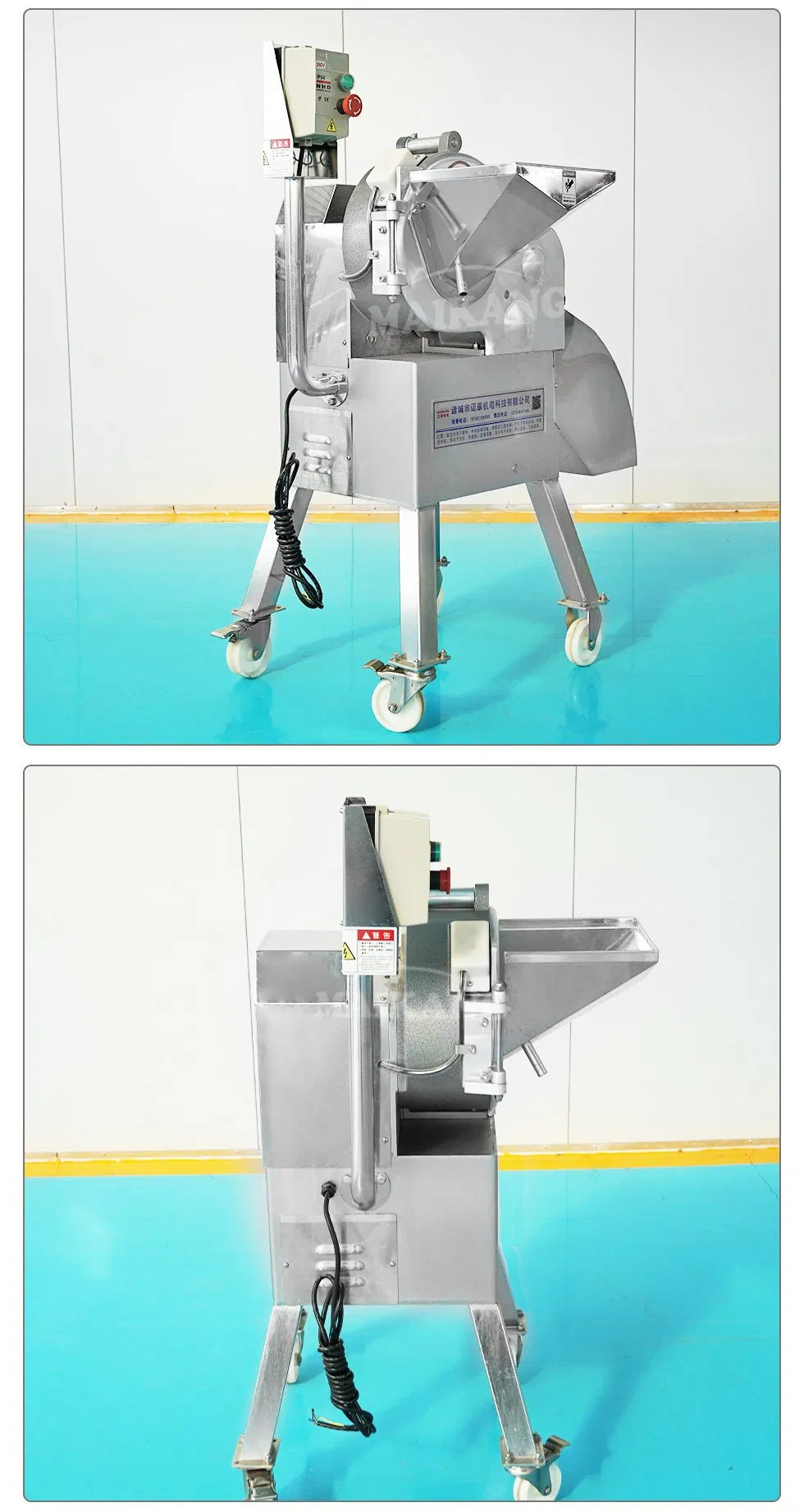 Industrial Sweet Potato Taro Green Pepper Mango Dicer Machine Fruit Vegetable Cube Dice Cutter