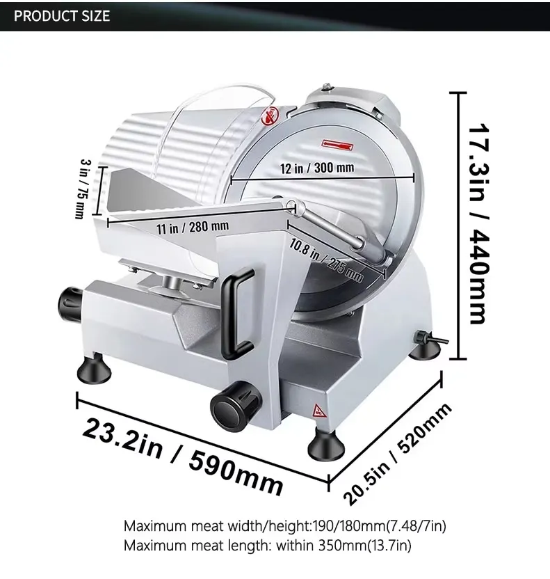Meat Slicer Detail 3