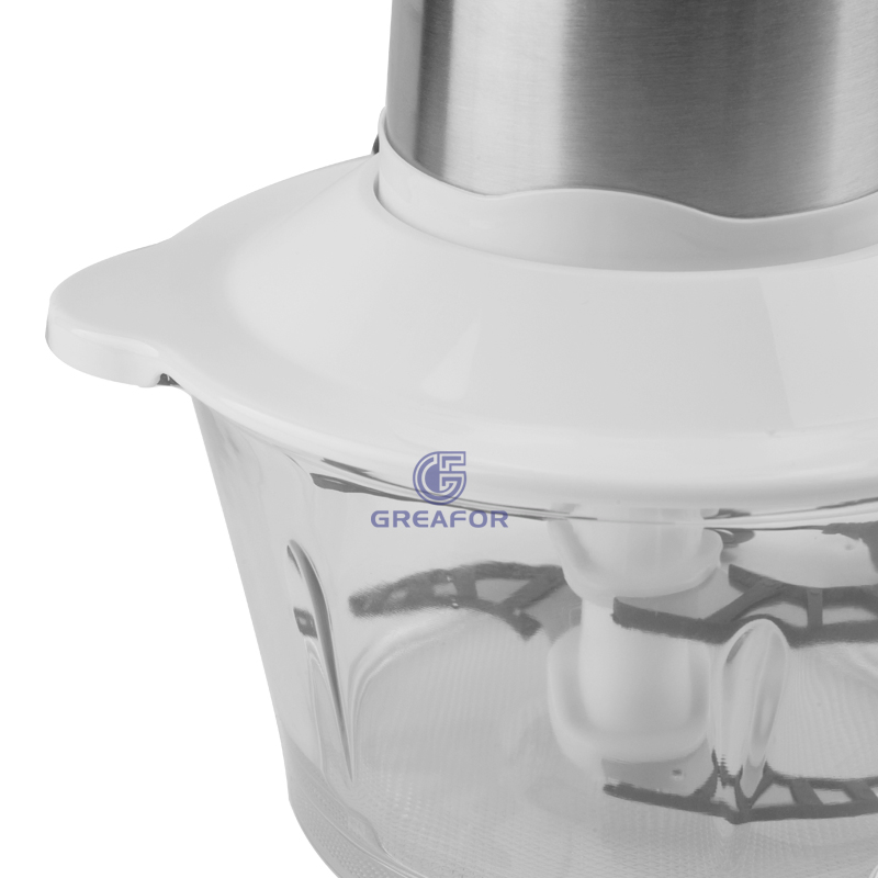 Electric Stainless Steel Meat Grinder Food Processor Machine for Home Kitchen Use