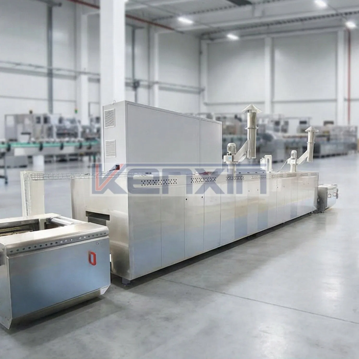 Gas Heating High Efficiency Commercial Tunnel Oven