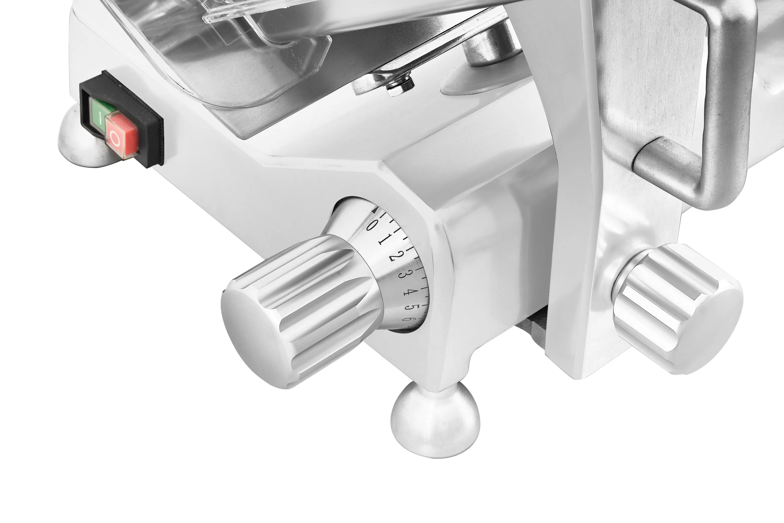 Meat Slicer Table Model Stainless Steel Cutter Semi-Automatic