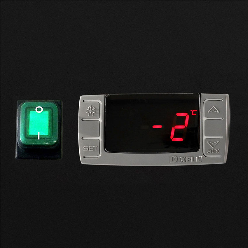 Countertop Salad Bar Pizza Refrigerated Display Prep Table POS208ND