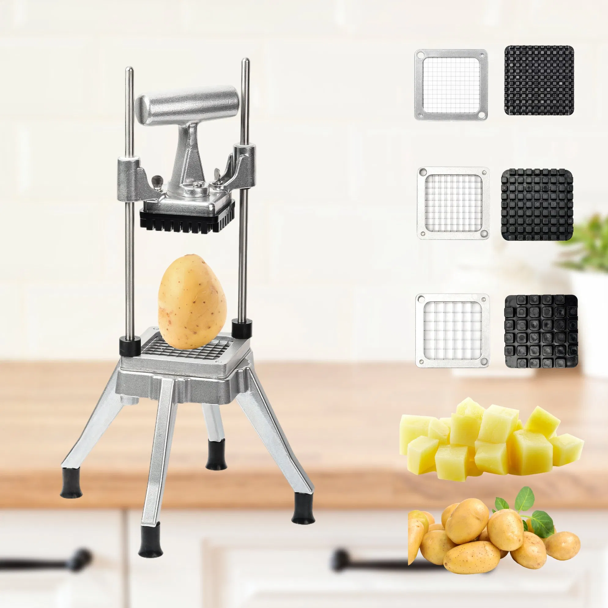 Professional Vegetable and Potato Cutter for Quick Meal Prep