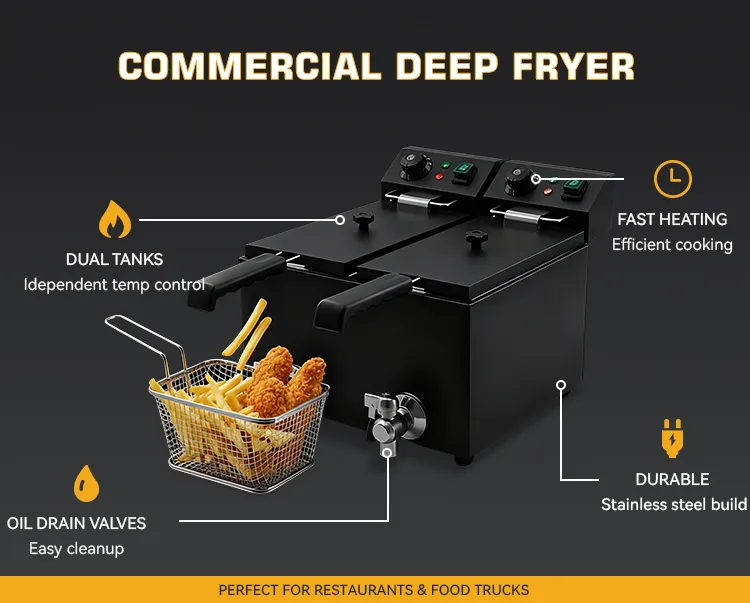 Commercial Deep Fryer 4