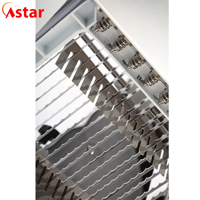 Commercial 12mm 31 PCS Bread Slicer for Cutting Toast Loaf Bread for Restaurant and Kitchen Machine