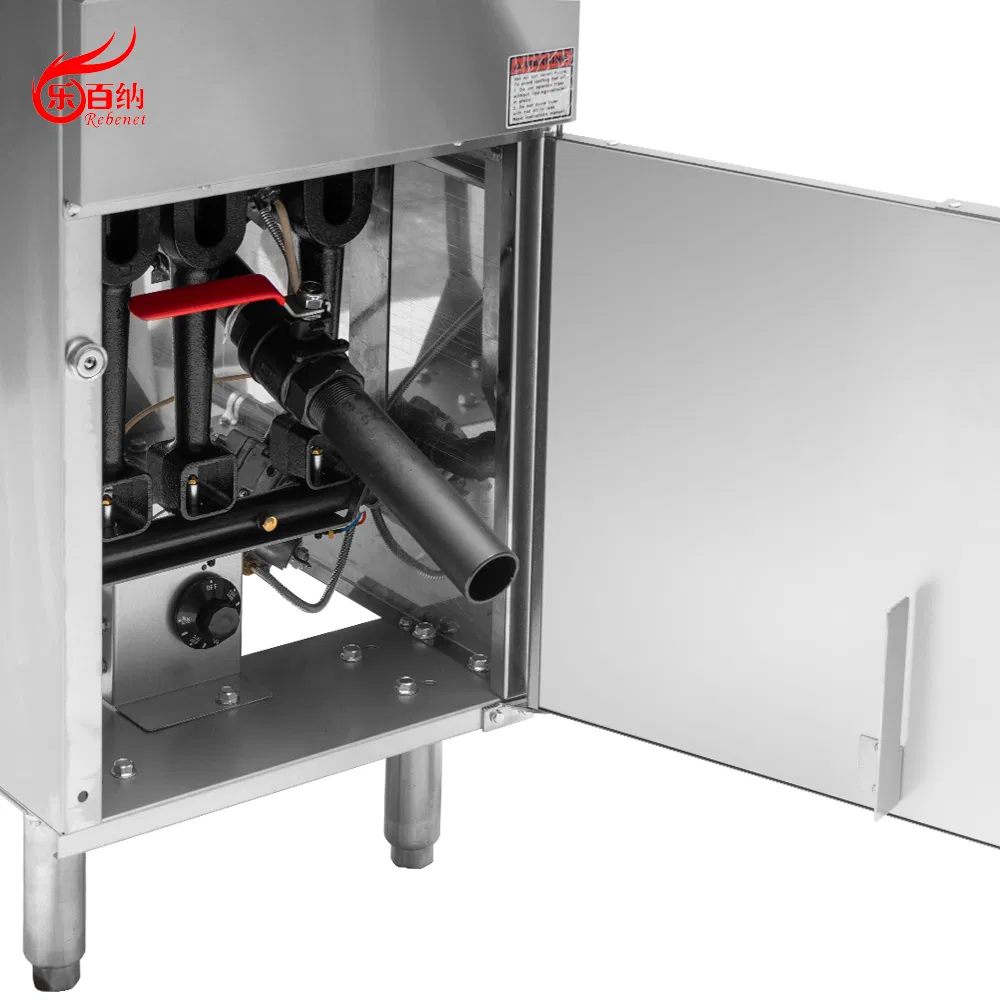 China Manufacturer 3 Burner Freestanding Commercial Gas Turkey Deep Fat French Fries Chicken Fish Chips Fryer Machine ETL/CE Listed 90000BTU (GF90)