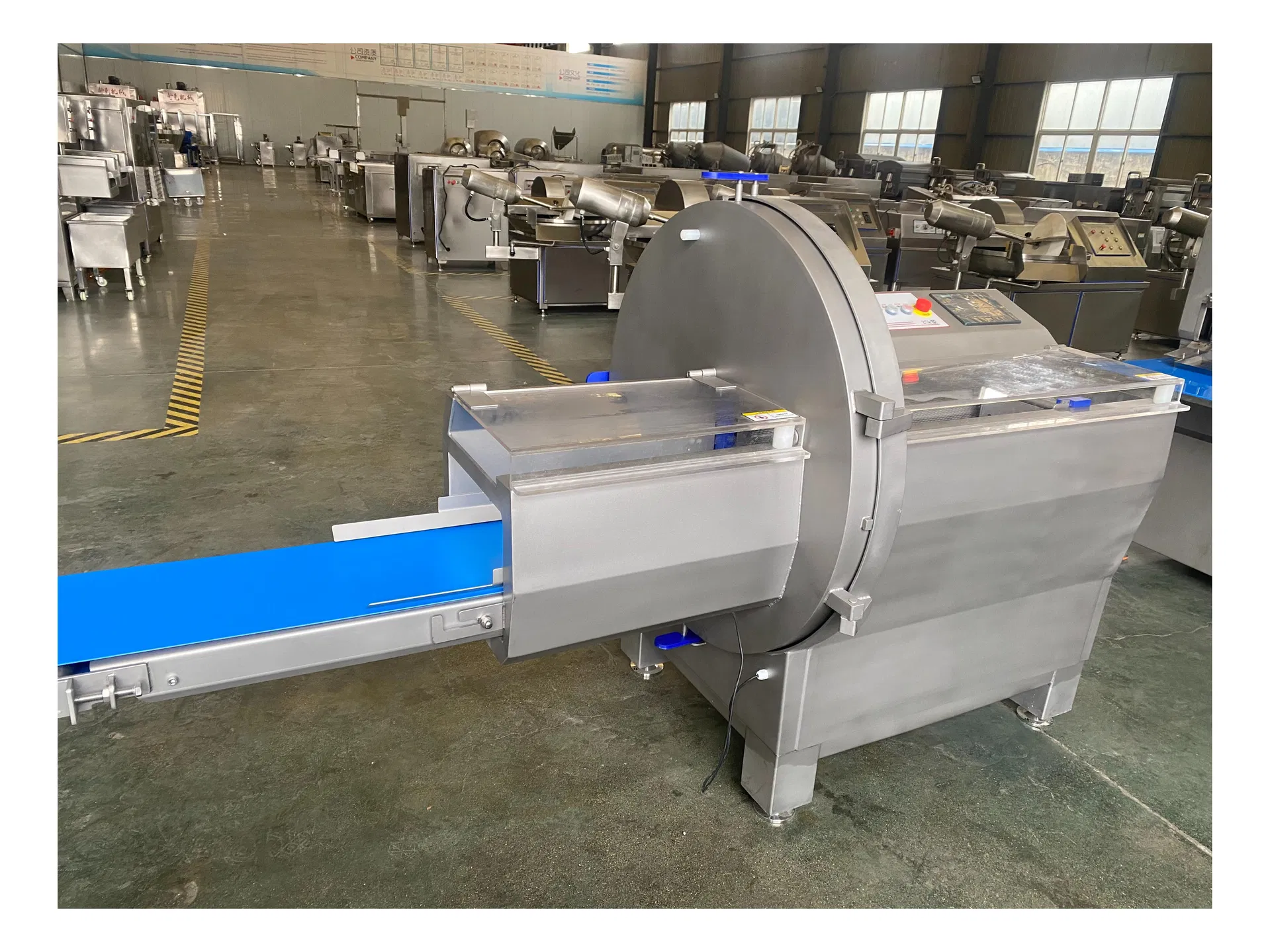 Industrial Frozen Meat Slicer