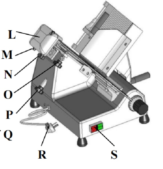 Kitchen Equipment Semi-Automatic Home Appliance Meat Slicer Beef Slicing Lamb Cutting Household Machine Restaurant Use