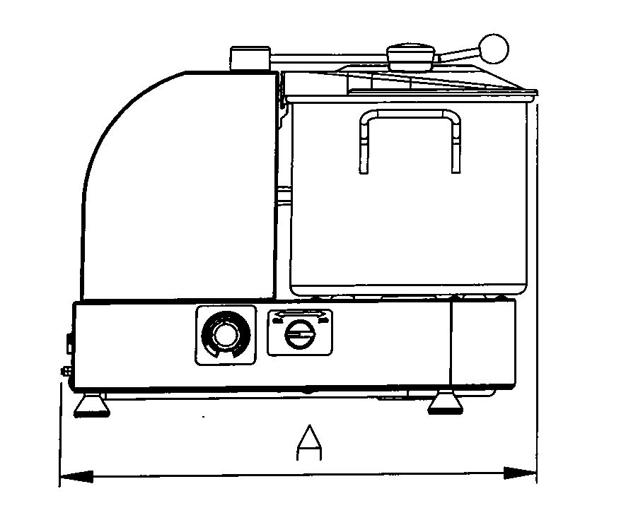 Household Vegetable Fruit Processing Machine Food Cutter Stepless Speed Regulation