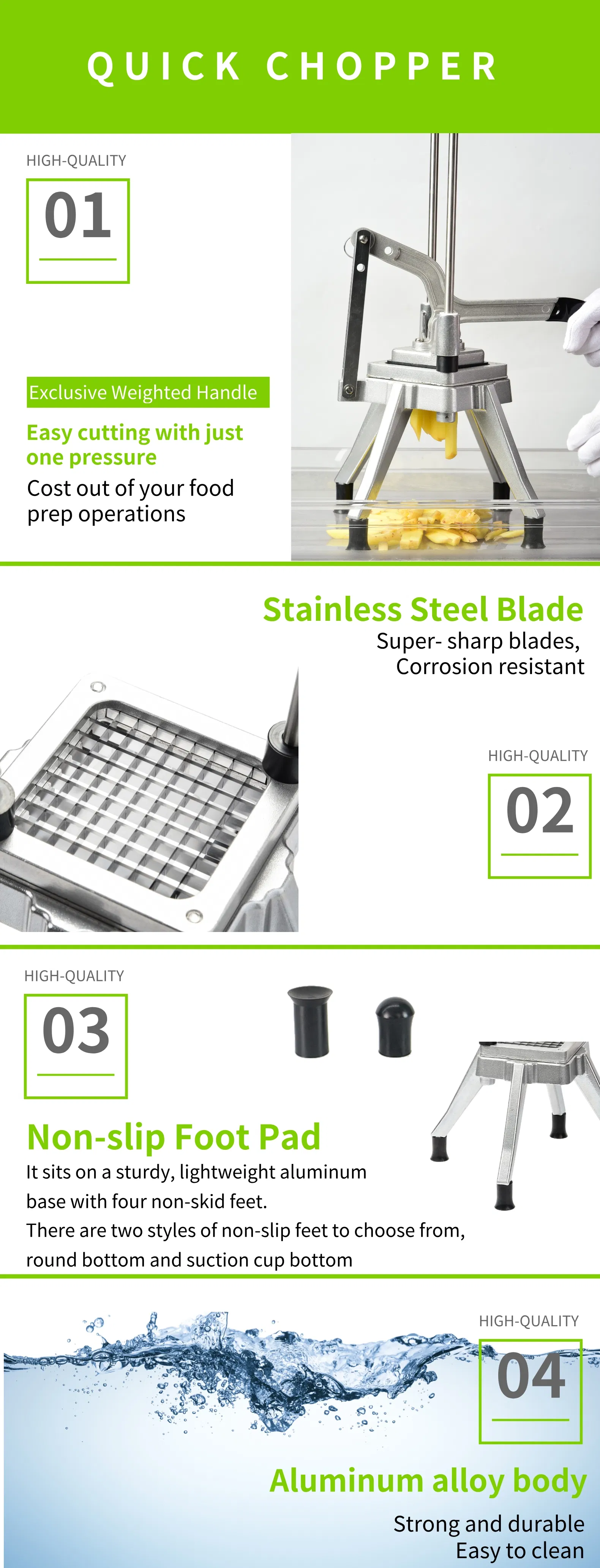 Vegetable Dicer Cutter Specification