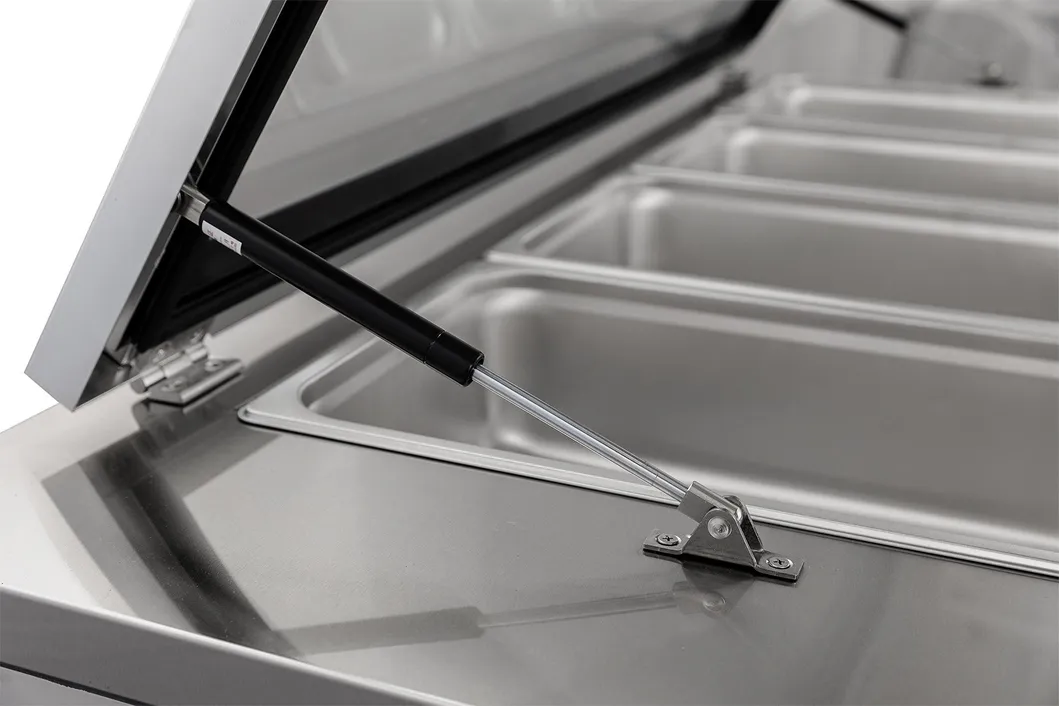 Refrigerated Prep Table Detail 1