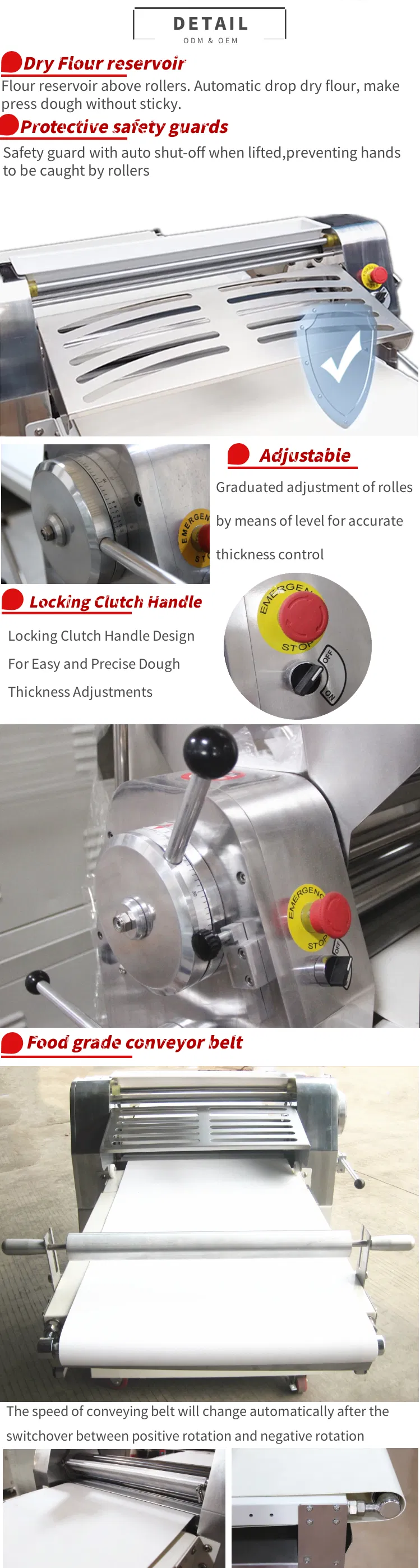 Stainless Steel Dough Sheeter