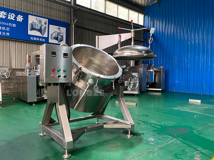 Large Industrial Steam Stainless Steel Pressure Cooker 200-600 Liters