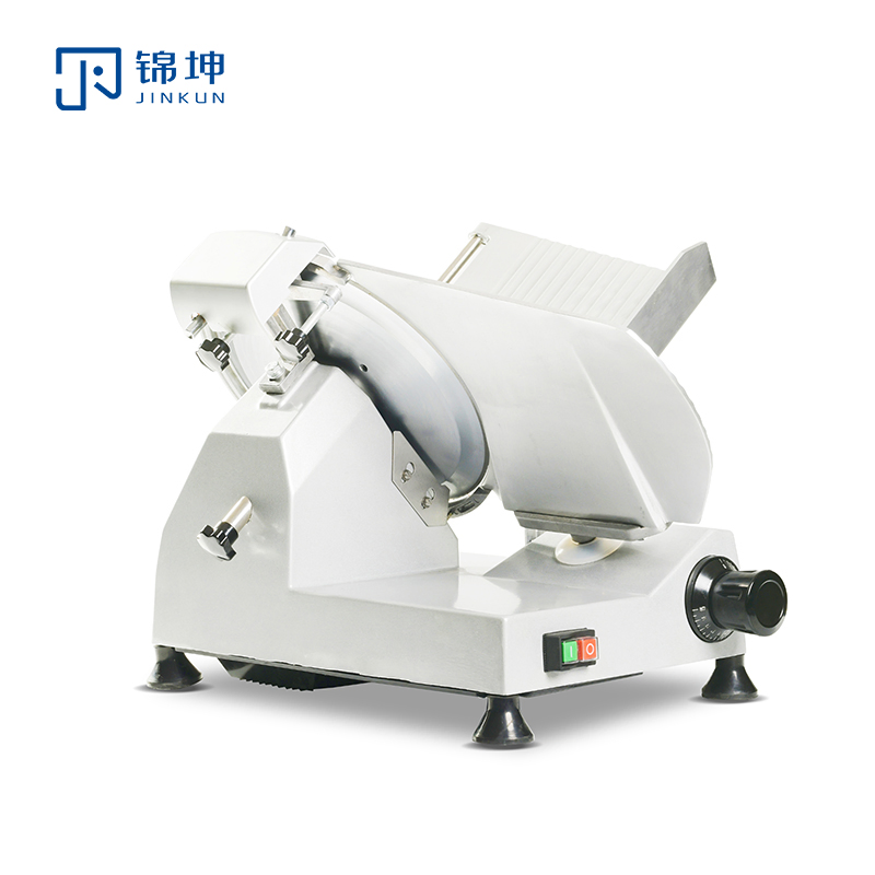 Home Desktop Small Frozen Beef Mutton Slicer Electric Semi-Automatic Mini Meat Slicer