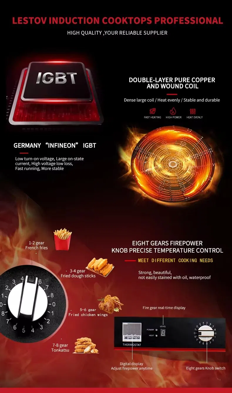 Commercial Induction Fryer