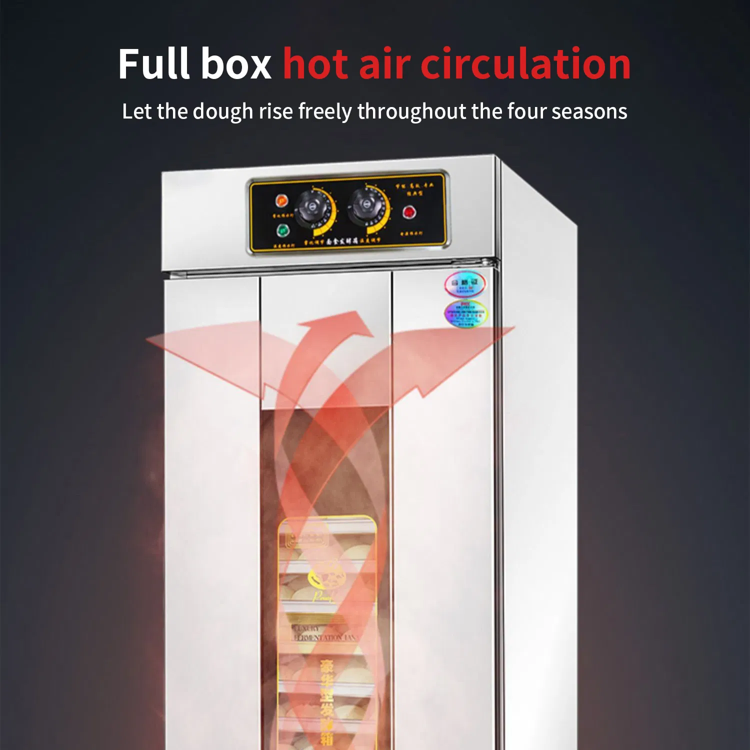 32-Layer Computerized Classic Fermentation Cabinet for 16kg Dough Capacity