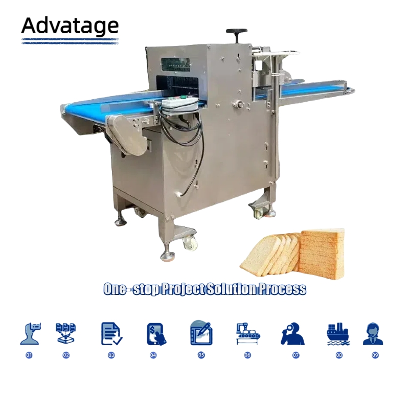 Hygienic Bread Slicer Matches Food Cutting Equipment Norms