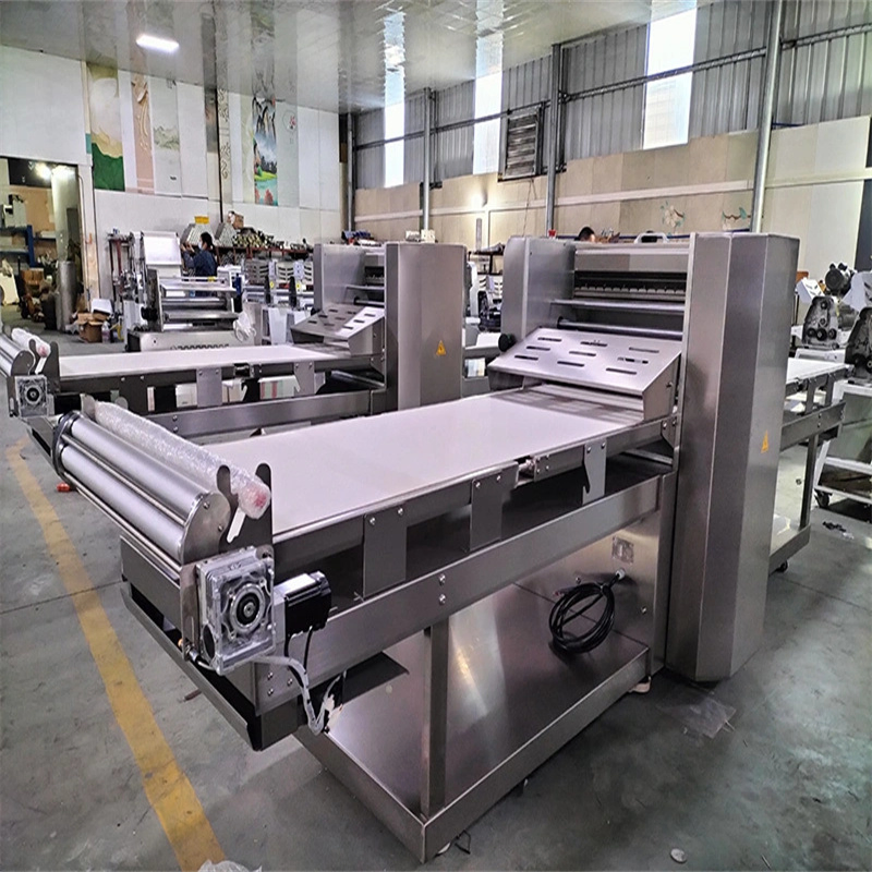 Commercial Industrial Automatic Full Stainless Steel Dough Sheeter Croissant Pastry Dough Sheeter