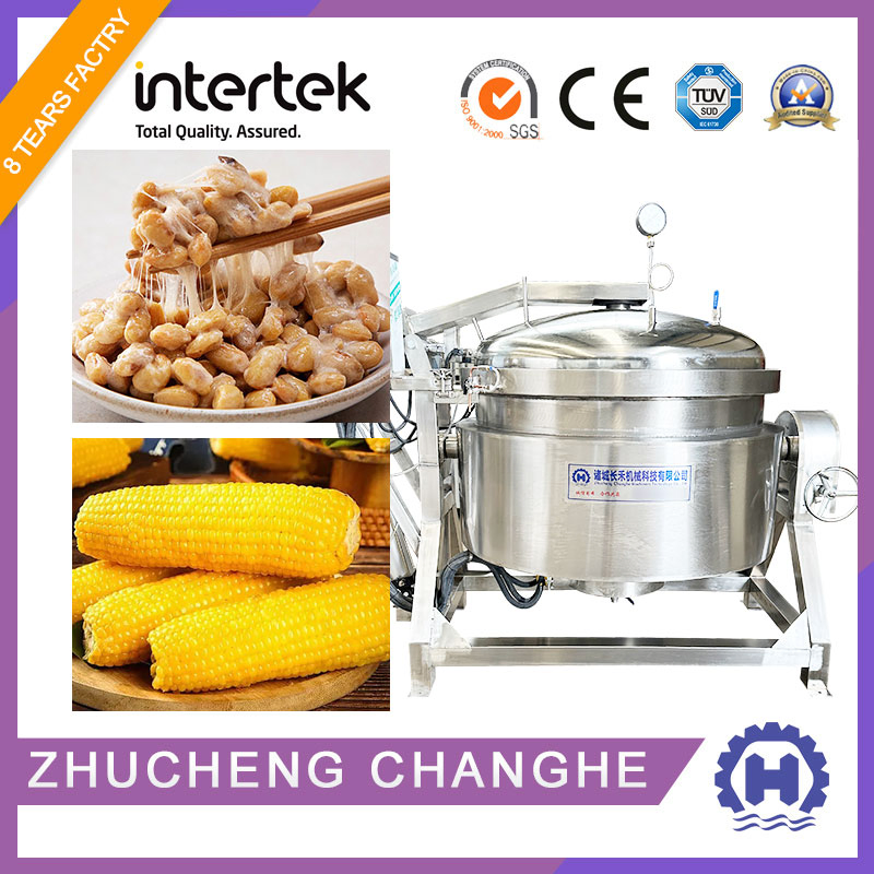 500L Industrial-Grade Multi-Function Pot, 100L Commercial Stainless Steel Electric/Gas/Steam Pressure Cooker