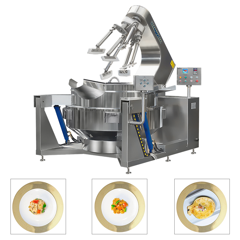 Commercial Automatic Multi Function Planetary Tilting Patato Chicken Egg Jam Mixing Making Electric Gas Steam Mango Sauce Food Cooker