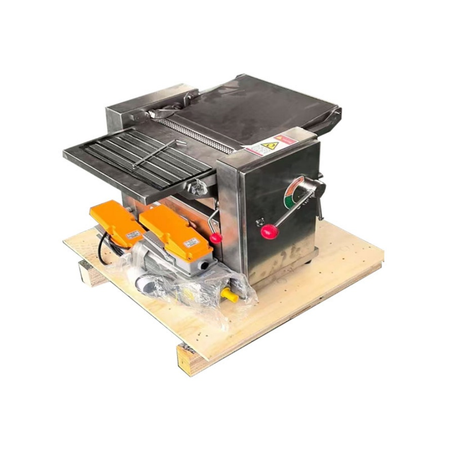 Stainless Steel Bearings Continuous Operation Cutting Efficiency Meat Slicer Machine