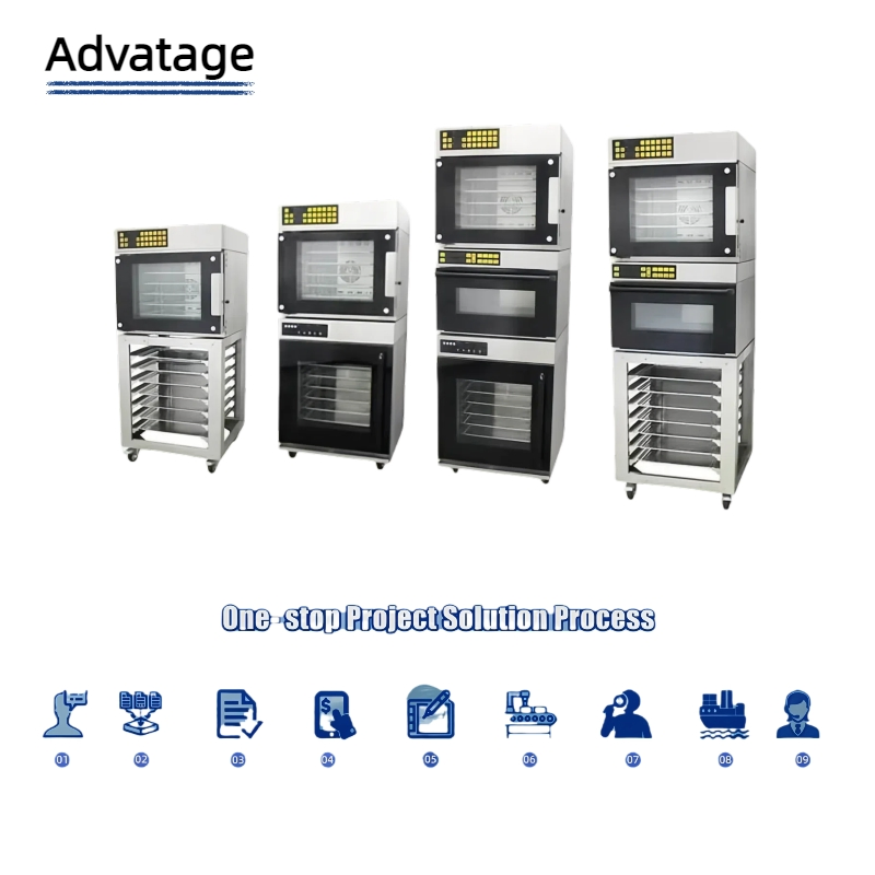 Commercial Grade Combination Steam Oven Elevates Baking Machine Performance