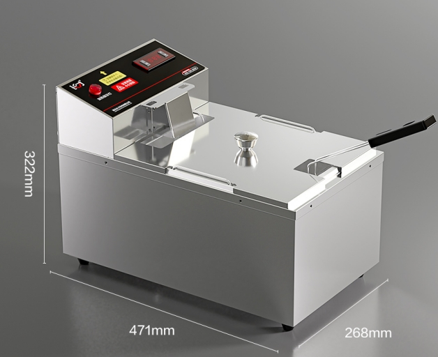 Wholesale Electric Fryer Commercial Deep Fryer French Fries Machine Snack Equipment