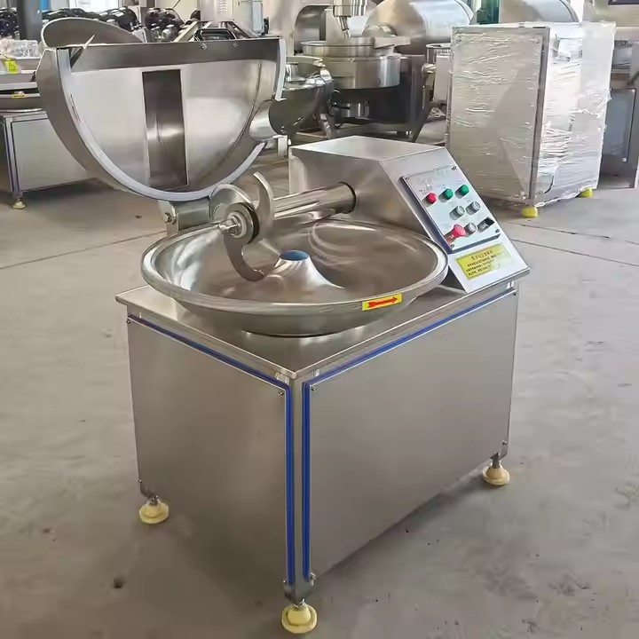 Stainless Steel Meat Onion Sausage Vegetable Bowl Cutter Chopper for Food Factory