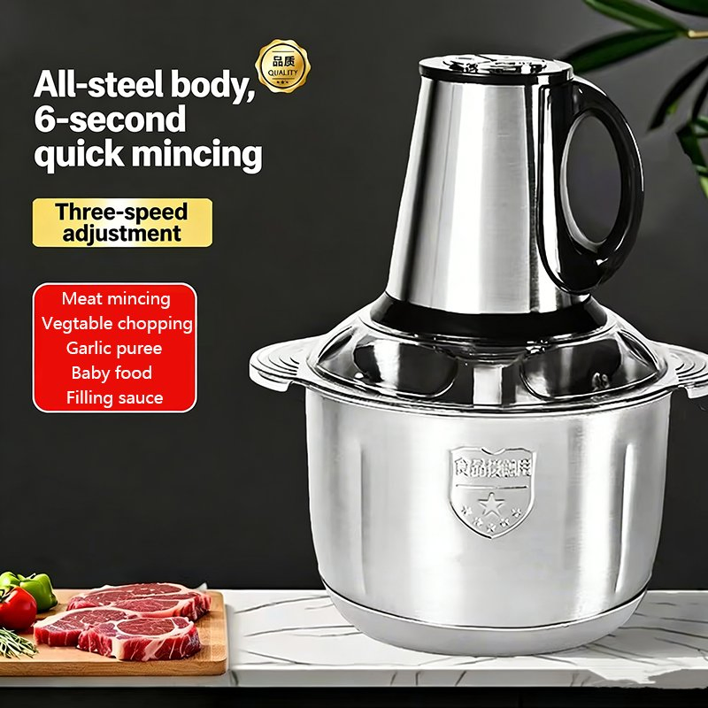 Food Processor Chopper 2-5L Picadora De Carne Meat Grinder