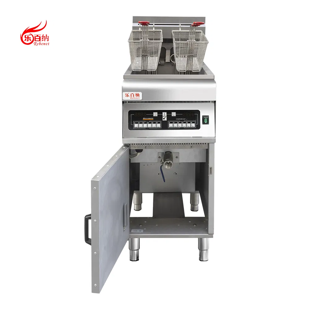 High-Quality 28L Commercial Electric PCB Control Deep Fat Chips Fryer (DF-28LD)