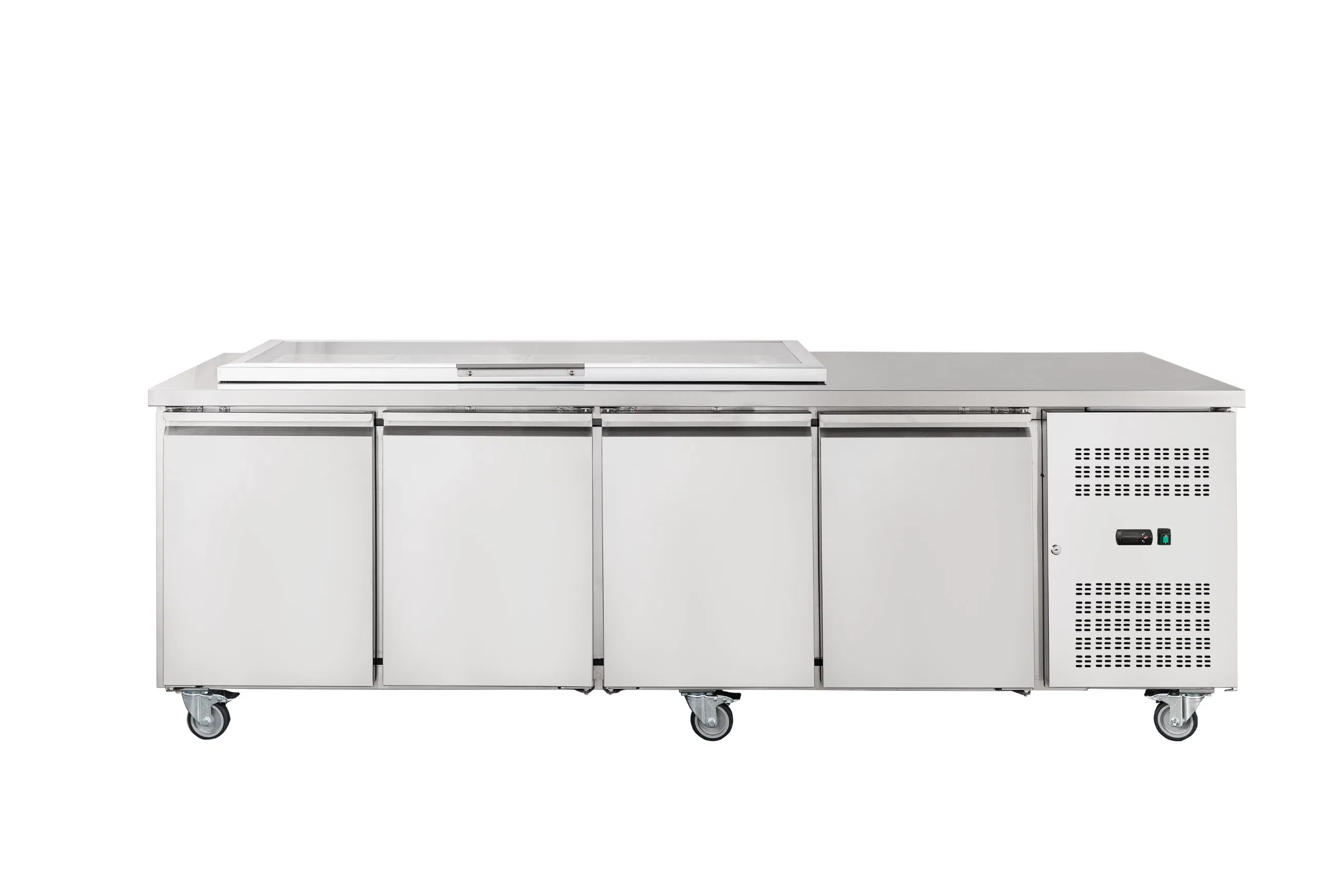 Commercial Use Stainless Steel Refrigerated Prep Table