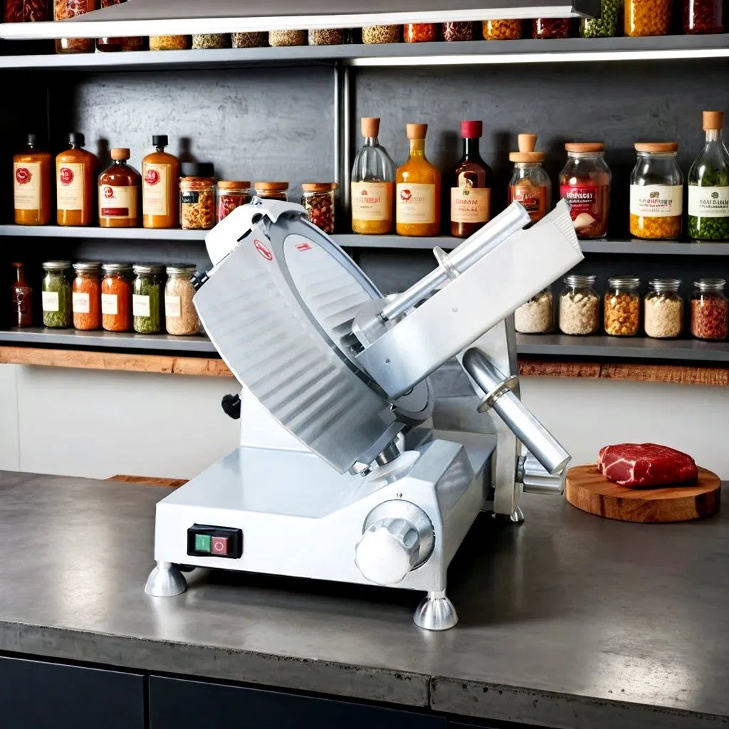 Jinkun Semi-Auto Meat Slicer - Durable and Efficient Meat Preparation