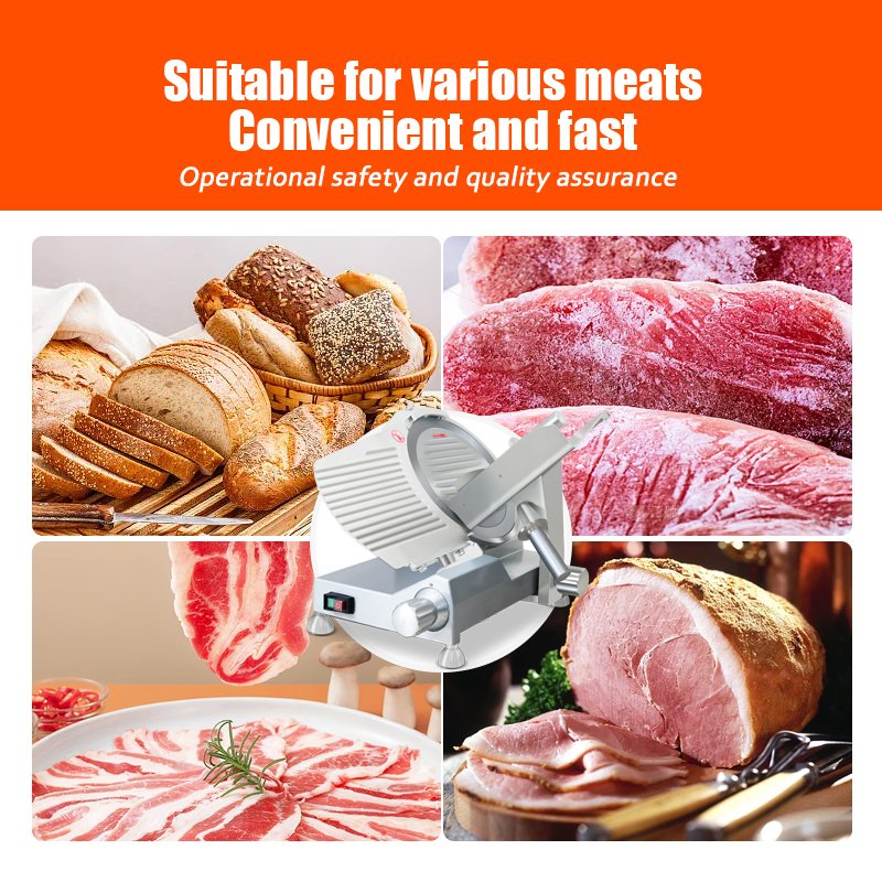 Household Kitchen Commercial Stainless Steel Meat Slicer Grinder for Sale with Good Materials