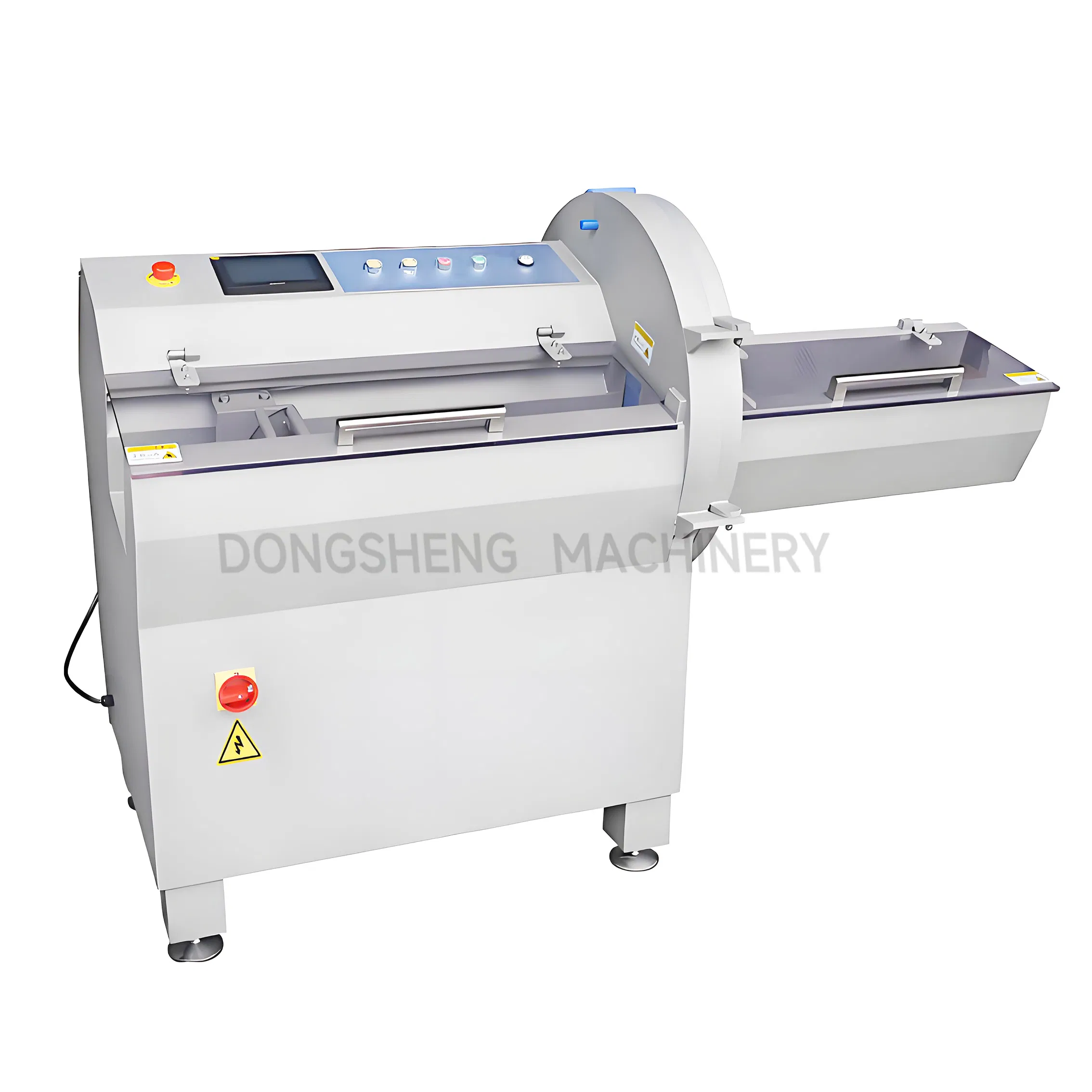 CE Certification High Efficient Customizable Commercial SUS304 Stainless Steel Ham Bacon Meat Slicing Machine Slicer Pork Beef Cutter Cutting Machine Conveyor