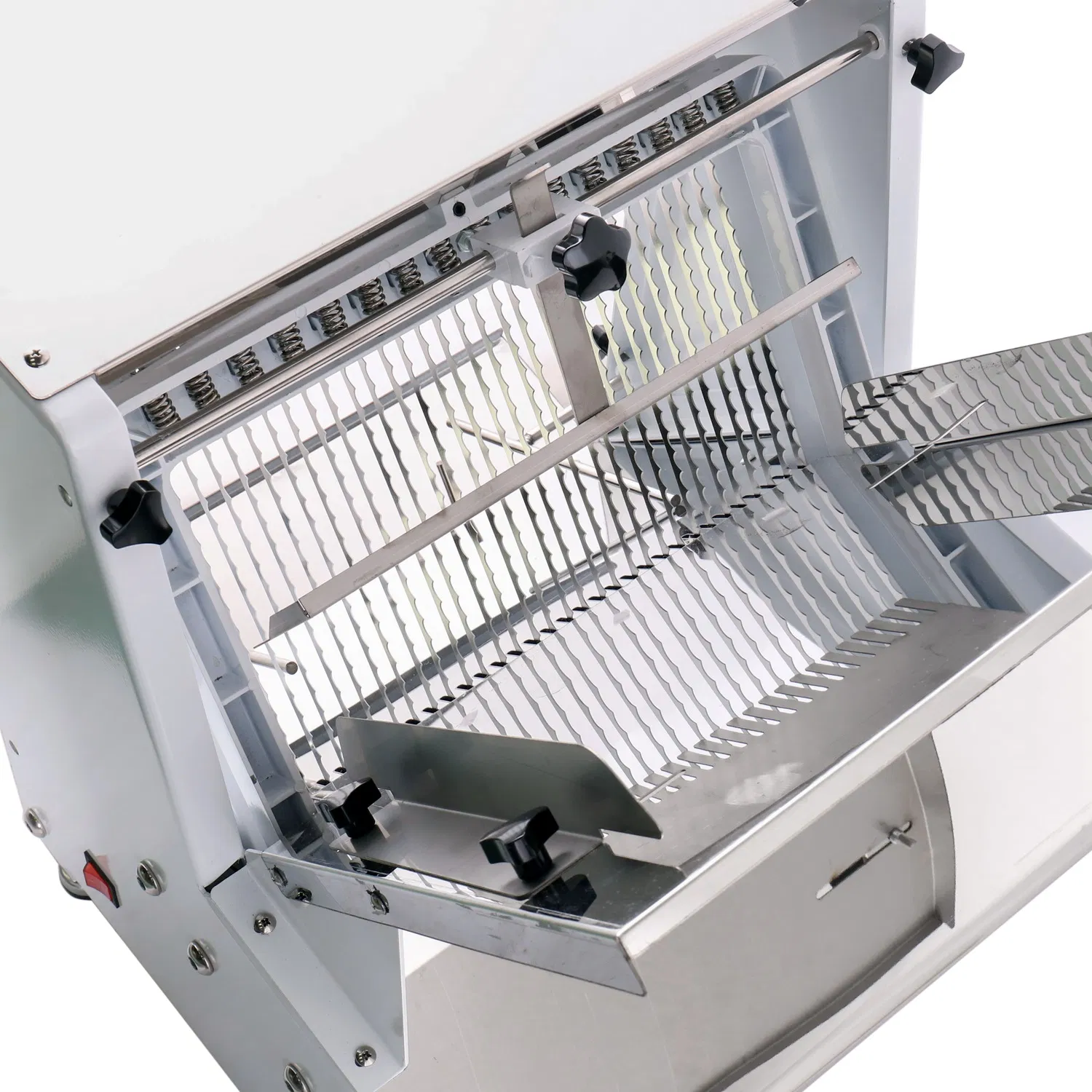 Automatic Mannual Slicing Machine with 31 Imported Blades Bakery Toast Bread Cutter Commercial Heavy Slicer