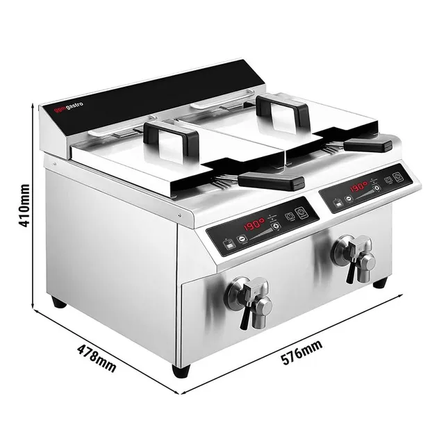 Double Deep Pressure Fryer 1