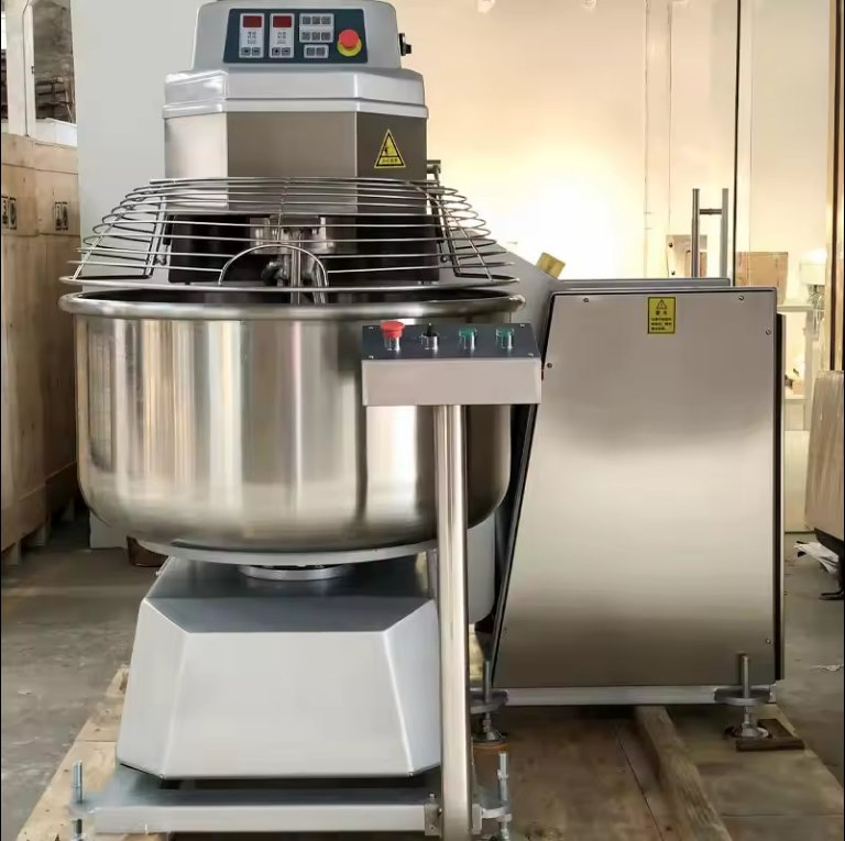 10-200kg 60L-320L Electric Cooking Mini Bread Cake Egg Pizza Bakery Food Baking Bakery Equipment Double Motion Stand Dough Spiral/Planetary Mixing Flour Mixer