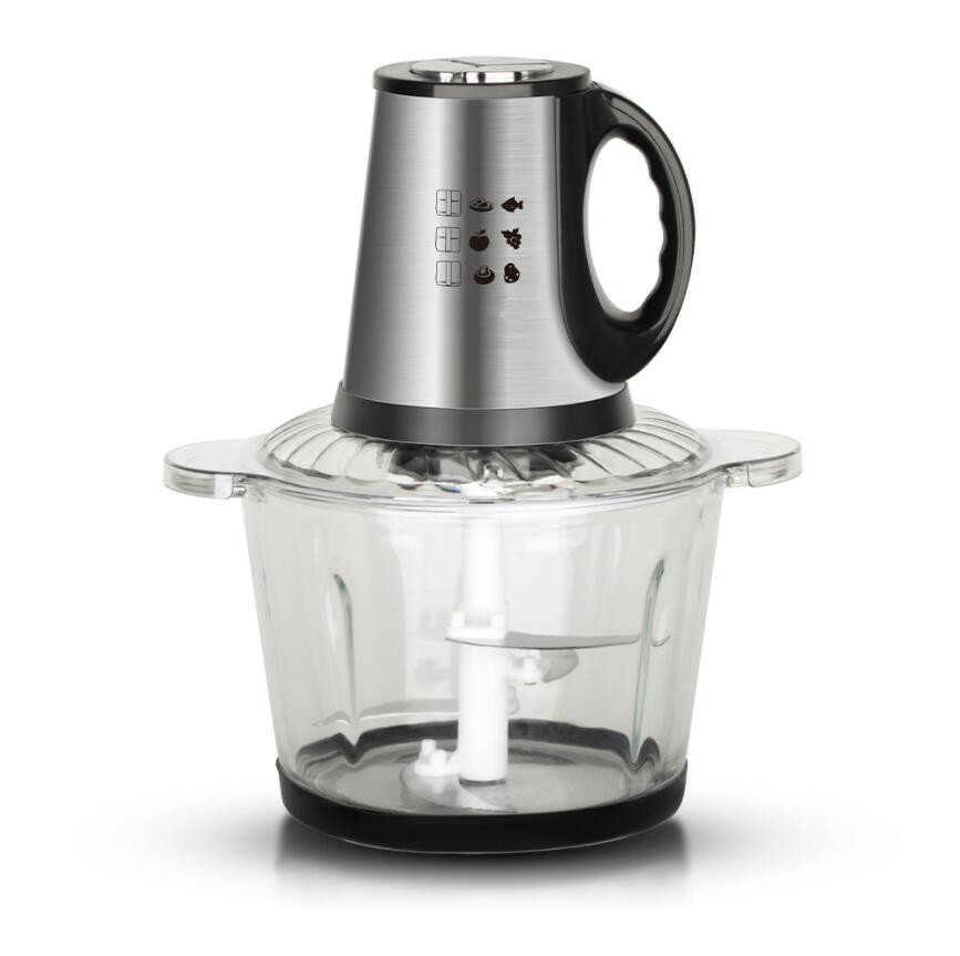 Household Multi-Functional Electric Food Processors Double-Blade Meat Grinder