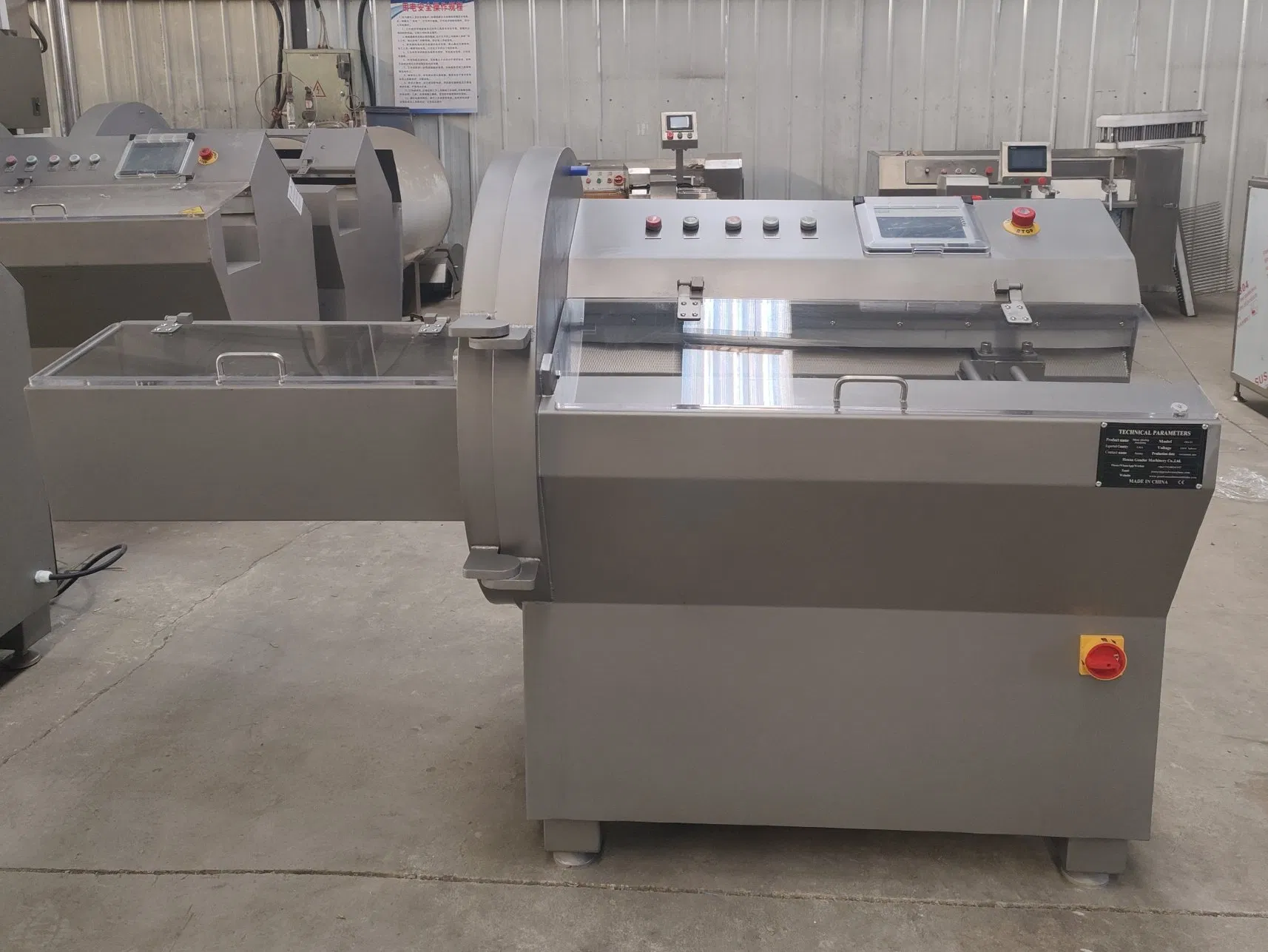 Commercial Meat Slicer Industrial Meat Cutter High Speed Meat Slicer Machine